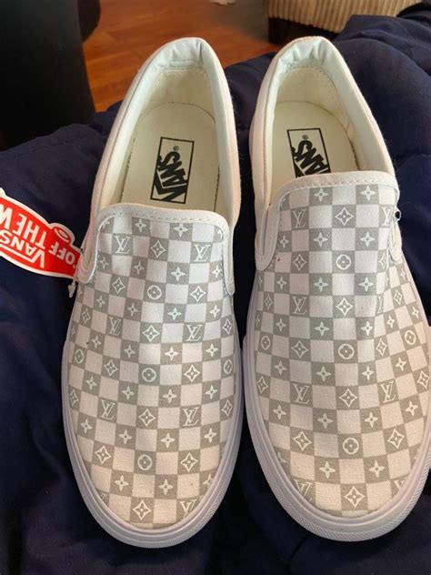 Louis Vuitton Vans Slip On 